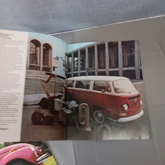 VTG 1971 Volkswagen Brochure Beetle Camper 411 Squareback Karmann Ghia Pamphlet - Picture 5 of 7
